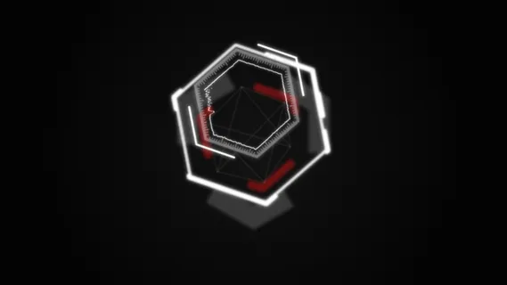 【原创】时尚科技感HUD效果Logo演绎AE模板【原创】时尚