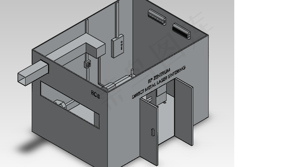 布局直接金属激光烧结（DMLS）E...