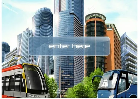 城市交通工具flash整站下载