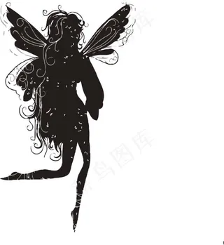 小精灵人物矢量素材