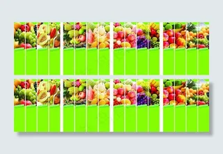 水果区包柱形象图片