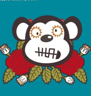 卡通动物矢量素材图片