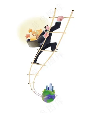 卡通商务人物图片