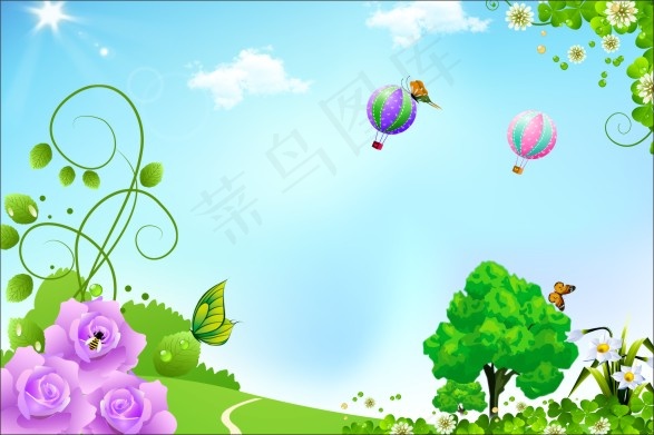 背景图片cdr矢量模版下载