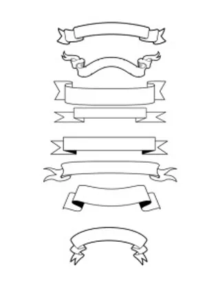 通用向量的旗帜