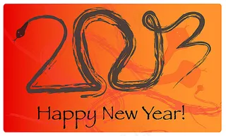 水墨蛇年字体设计