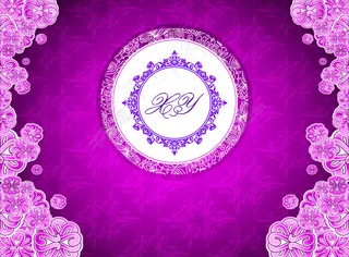 浪漫唯美婚礼背景