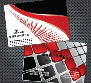 商务个性名片图片