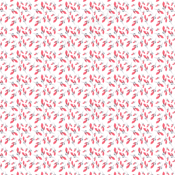 手绘时尚水彩装饰素材