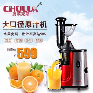 大口径原汁机小家电