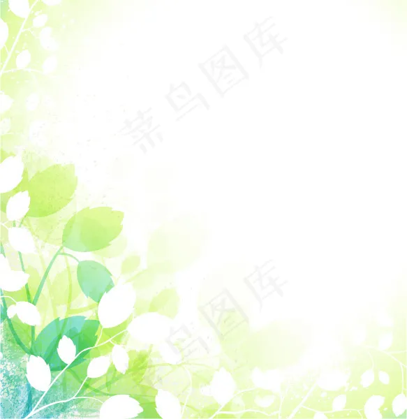 春天矢量背景ai矢量模版下载