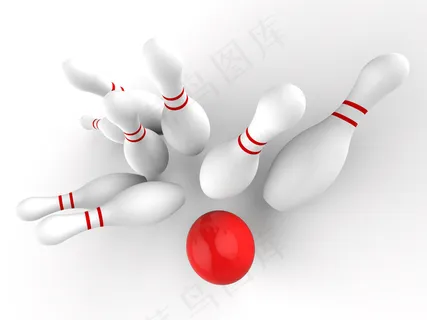 保龄球打游戏游戏的成功显示 保龄球打游戏游戏的成功显示