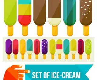 套冰淇淋矢量素材01