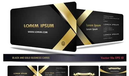 创意名片模板矢量素材