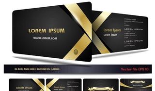 创意名片模板矢量素材