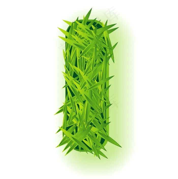 矢量草的信eps,ai矢量模版下载