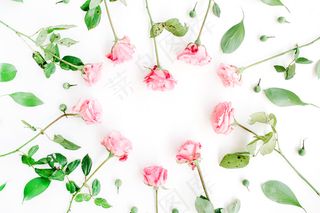 心形鲜花创意图案