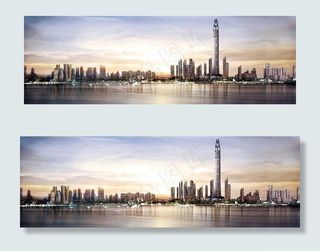 迪拜海港塔图片