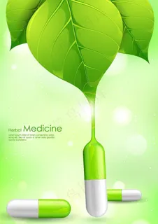 药片胶囊医疗背景图片