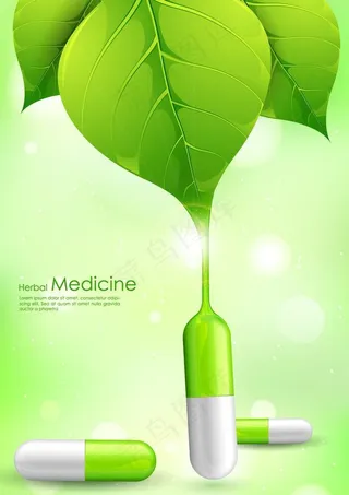 药片胶囊医疗背景图片
