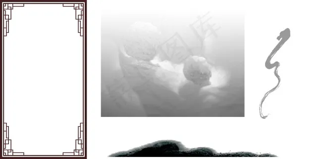 中国风素材(17717X8759(DPI:300))psd模版下载