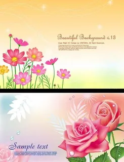 卡通春天风景图片 卡通春天风景图片