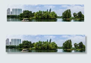 流花湖公园图片