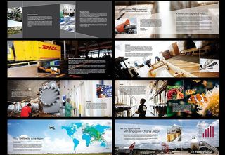 物流企业画册图片