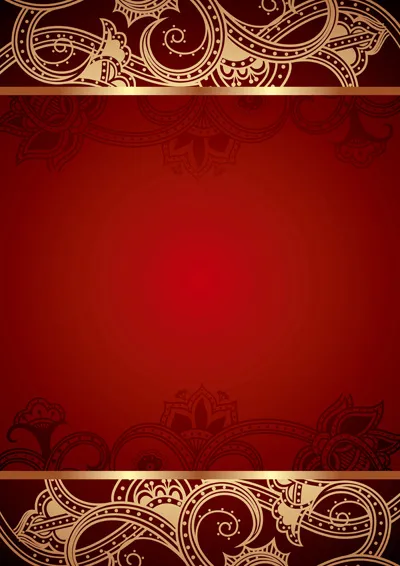 金色花纹华丽背景eps,ai矢量模版下载