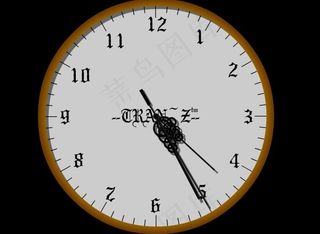 数字时钟网页素材