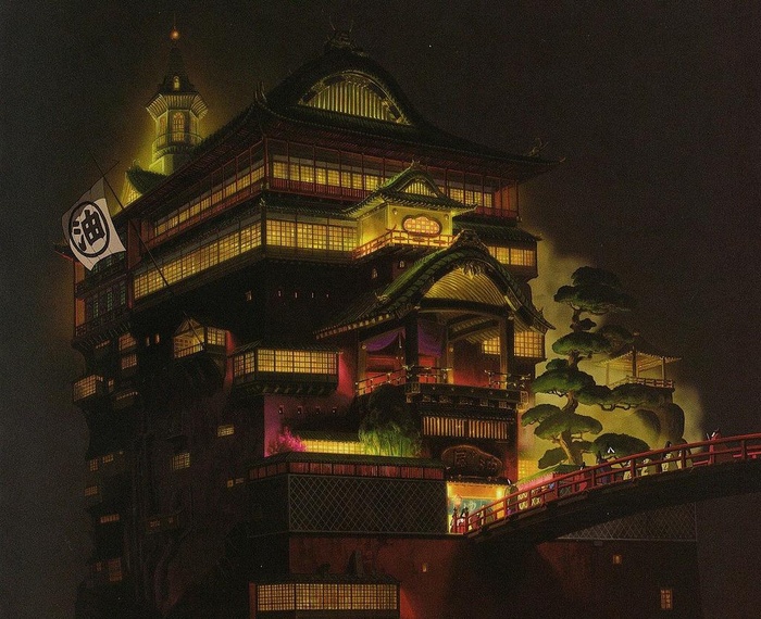 千与千寻场景图片