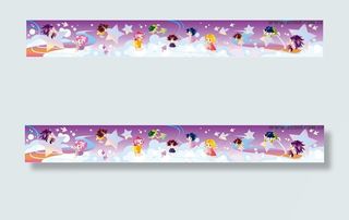 韩国长的可爱的矢量插画- 22