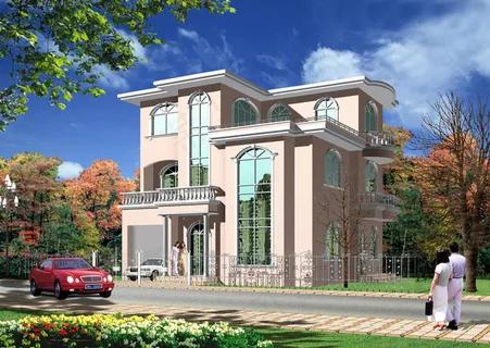 别墅效果图图片