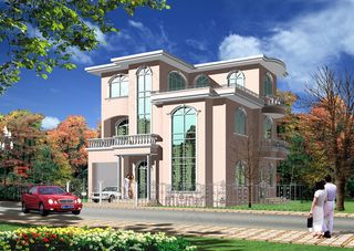 别墅效果图图片