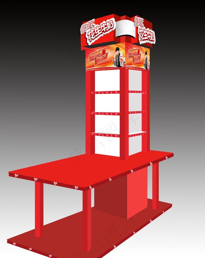 银鹭包柱画面图片