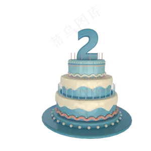 C4D立体小清新蛋糕C4D免费下载C4D立体小清新蛋糕C4D