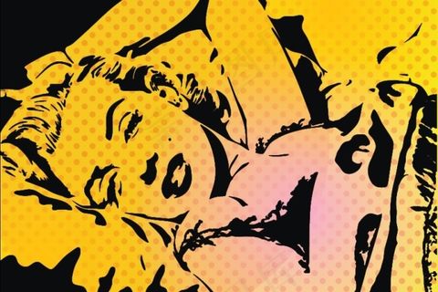 玛丽莲梦露矢量图