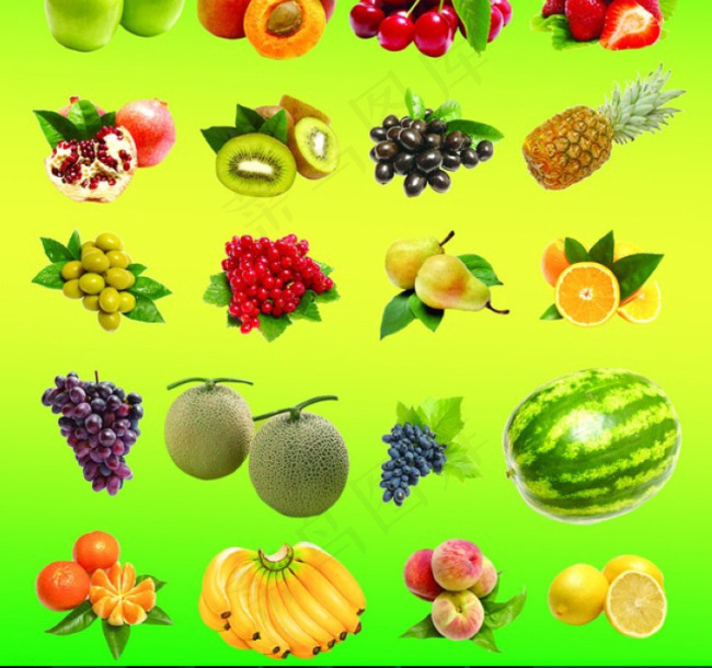 精果水果素材图片