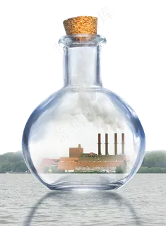 创意精品雾霾主题环境日PNG模板 创意精品雾霾主题环境日PNG模板