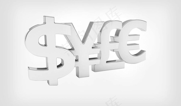 货币符号图片psd模版下载