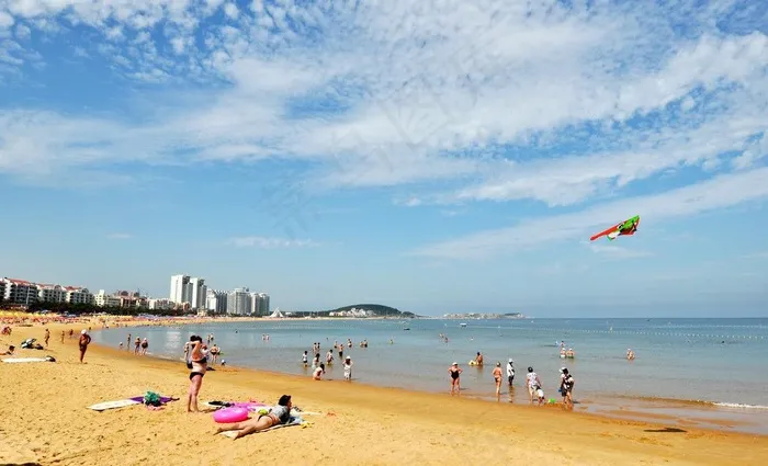 沙滩美景图片