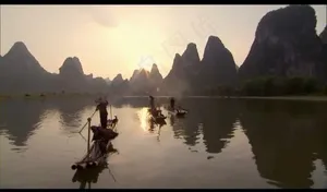 桂林山水视频素材图片