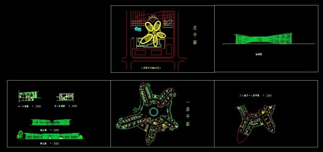 急救中心建筑施工图