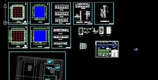 风格独特的厂房施工图含结构大样