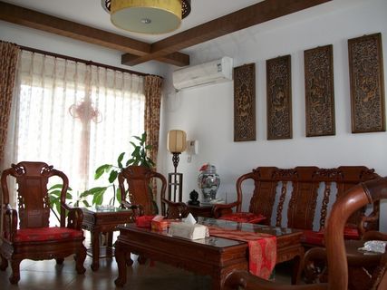 中式风格客厅效果图