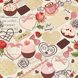 咖啡厅背景设计