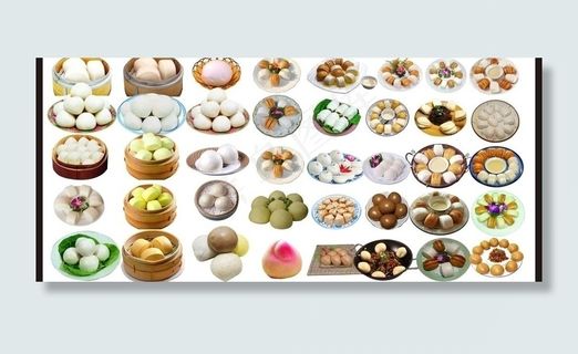 馒头大集锦图片