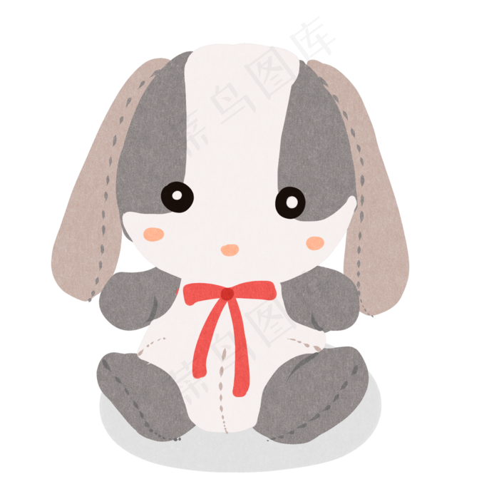 儿童节玩具毛绒玩具小兔子儿童节玩具毛绒玩具小兔子,免抠元素