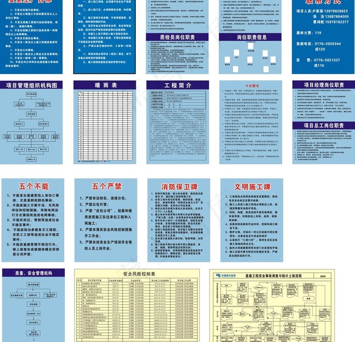 中国南方电网制度牌图片cdr矢量模版下载