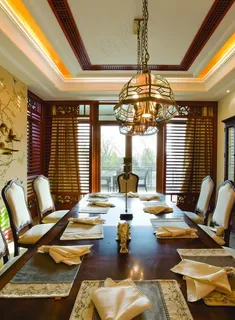 高档欧式餐桌图片